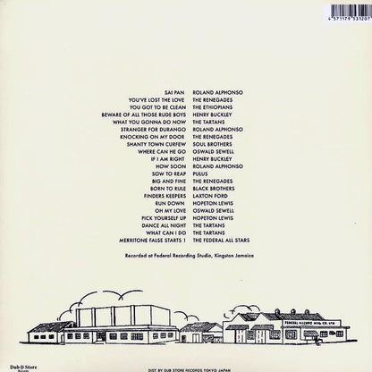 Hopeton Lewis, The Ethiopians, The Renegades, Etc. - Merritone Rock Steady 1: Shanty Town Curfew 1966-1967 (Japan) (Japan press) (LP) - PureSound Records