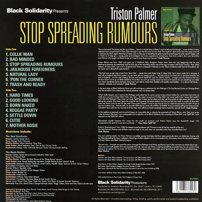 Triston Palmer - Stop Spreading Rumors (LP)