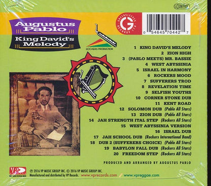 Augustus Pablo - King David's Melody (CD)