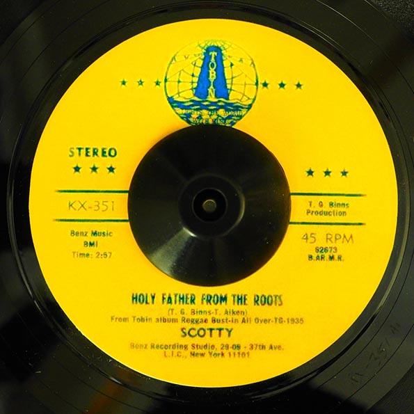 Scotty - Holy Father From The Roots  /  Version (7")