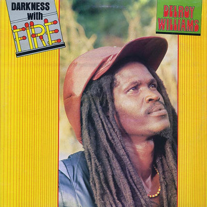 Delroy Williams - Darkness With Fire (Jamaica press) (LP)