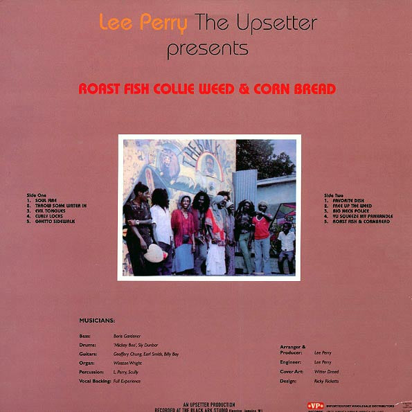 Lee Perry - Roast Fish Collie Weed & Corn Bread (LP) - PureSound Records