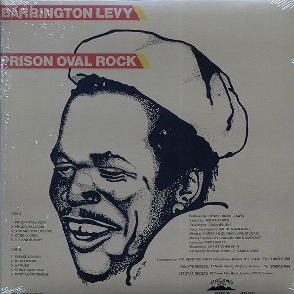Barrington Levy - Prison Oval Rock (LP) - PureSound Records