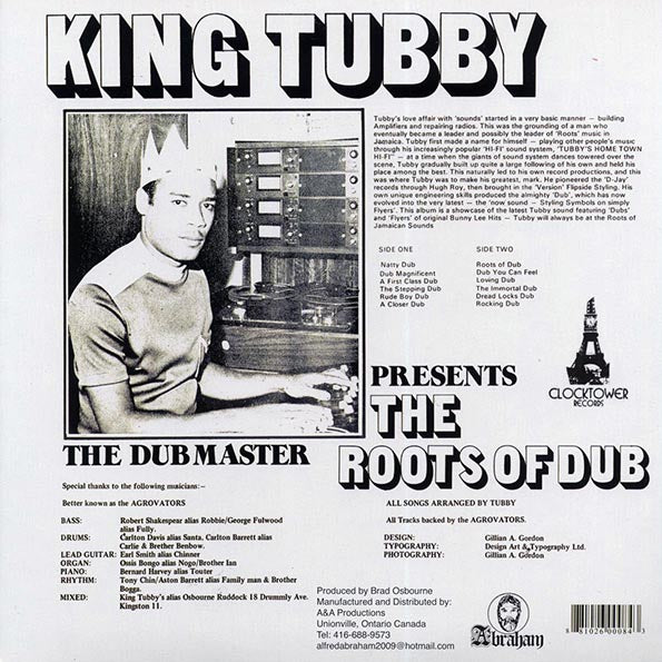 King Tubby - The Roots Of Dub (LP) - PureSound Records