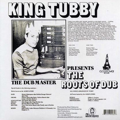 King Tubby - The Roots Of Dub (LP) - PureSound Records