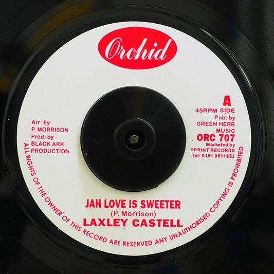 Lacksley Castell - Jah Love Is Sweeter  /  Version (7")
