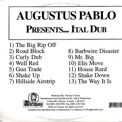 Augustus Pablo - Ital Dub (LP) - PureSound Records