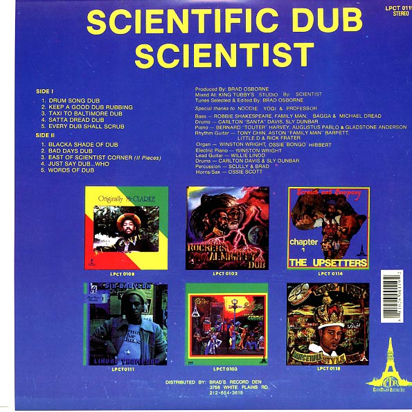 Scientist - Scientific Dub (LP)