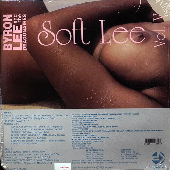 Byron Lee & The Dragonaires - Soft Lee Volume 5 (LP) - PureSound Records