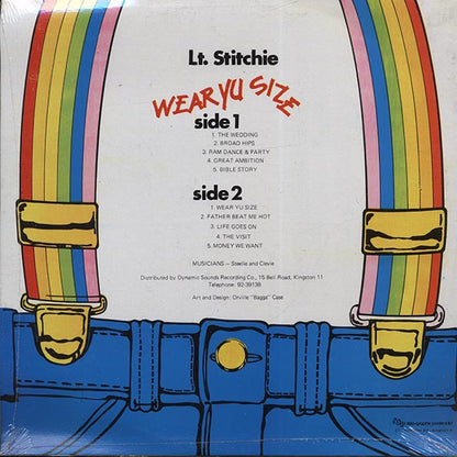 Lt. Stitchie - Wear Yu Size (LP) - PureSound Records