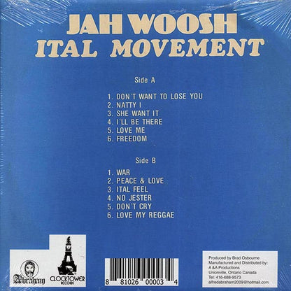 Jah Woosh - Ital Movement (LP) - PureSound Records