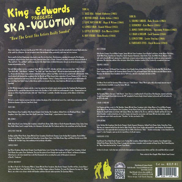 Roland Alphonso, Baba Brooks, Lester Sterling, Etc. - Ska Volution (LP)