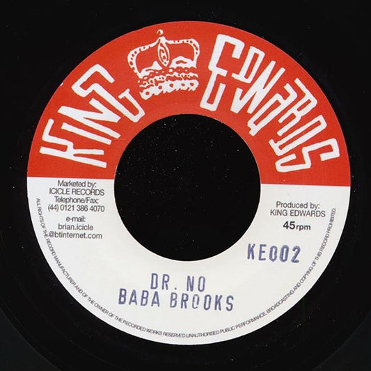 Baba Brooks - Dr. No  /  Lord Tanamo - I Had A Dream (7")