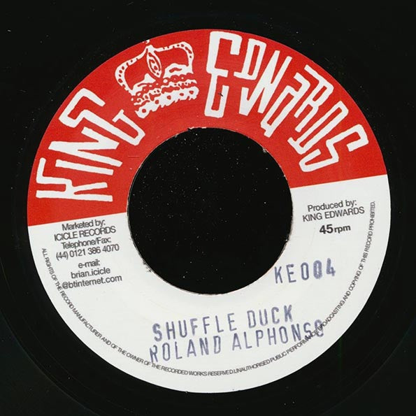 Roland Alphonso - Shuffle Duck  /  Higgs & Wilson - Love Not For Me (7")