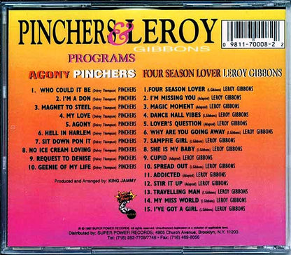 Pinchers, Leroy Gibbons - Agony + Leroy Gibbons 'Four Season Lover' (25 tracks) (CD)