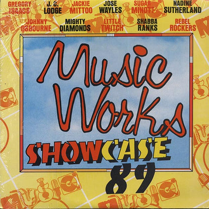 Johnny Osbourne, Gregory Isaacs, Sugar Minott, Shabba Ranks, Etc. - Music Works Showcase 89 (rhythm: "Mind You Dis") (Jamaica press) (LP) - PureSound Records