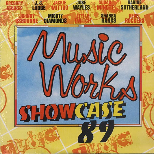 Johnny Osbourne, Gregory Isaacs, Sugar Minott, Shabba Ranks, Etc. - Music Works Showcase 89 (rhythm: "Mind You Dis") (Jamaica press) (LP) - PureSound Records