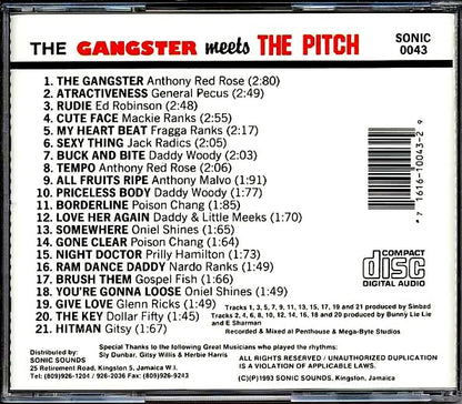 Anthony Red Rose, Jack Radics, Ed Robinson, Etc. - Gangster Meets Pitch (21 tracks) (CD)