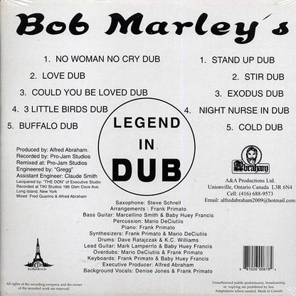 Bob Marley - Legend In Dub (LP) - PureSound Records