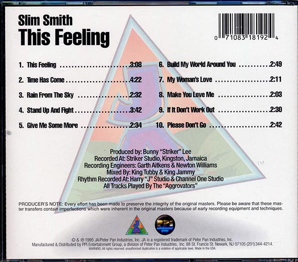 Slim Smith - This Feeling (CD)