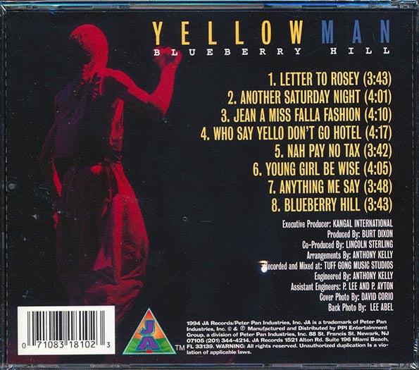 Yellowman - Blueberry Hill (CD)