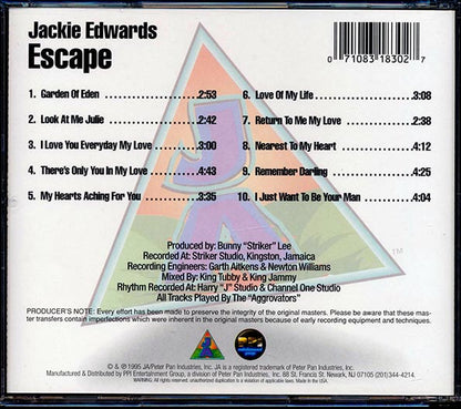 Jackie Edwards - Escape (CD)