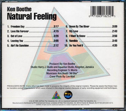 Ken Boothe - Natural Feeling (CD)