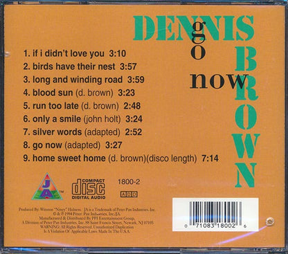 Dennis Brown - Go Now (CD)