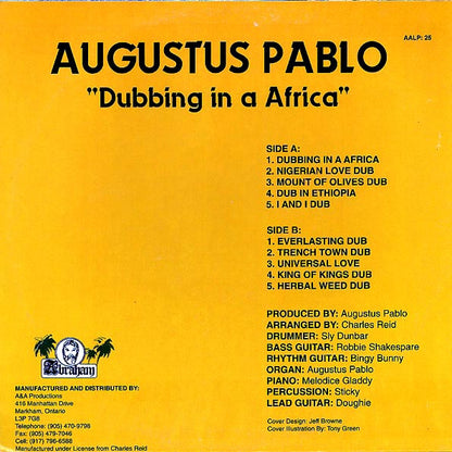 Augustus Pablo - Dubbing In A Africa (LP) - PureSound Records