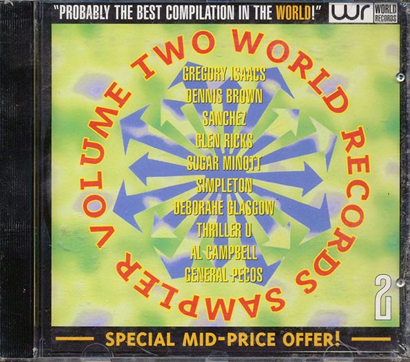 Gregory Isaacs, Dennis Brown, Sugar Minott, Etc. - World Records Sampler Volume 2 (CD)