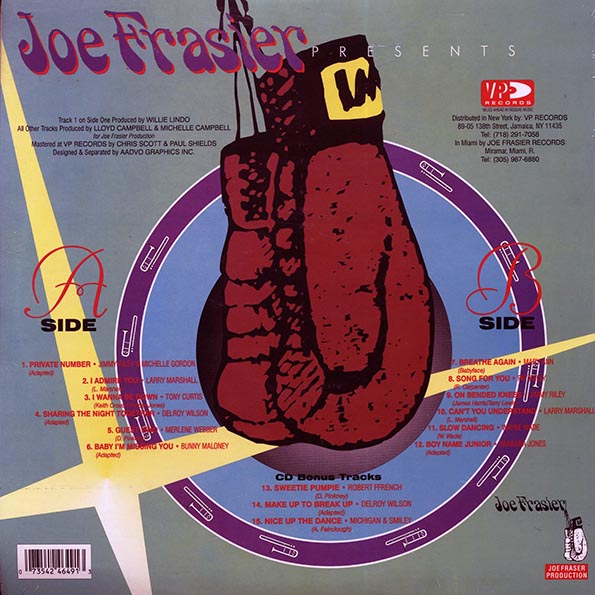 Robert Ffrench, Delroy Wilson, Wayne Wade, Jimmy Riley, Etc. - Joe Frasier Presents (LP)