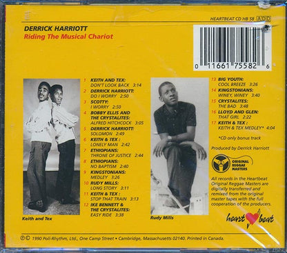 Derrick Harriott - Riding The Musical Chariot (CD)