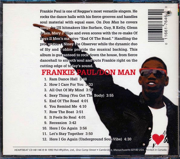 Frankie Paul - Don Man (CD)