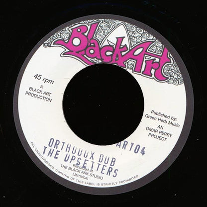 The Mystic - Forward With Jah Orthodox  /  The Upsetters - Orthodox Dub (7")