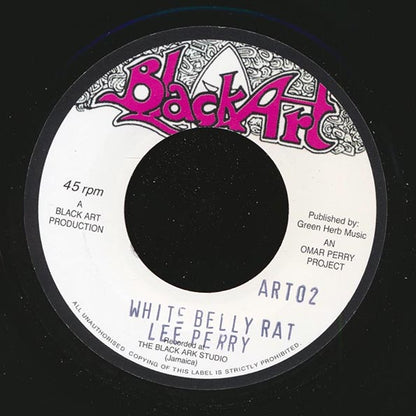 Lee Perry - White Belly Rat  /  Jah Lion - White Belly Rat (7")