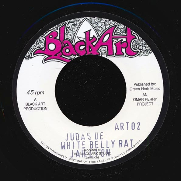 Lee Perry - White Belly Rat  /  Jah Lion - White Belly Rat (7")