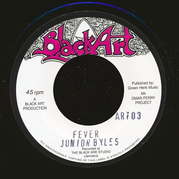 Jr. Byles - Fever  /  King Medious - This World (rhythm: "Jr. Byles - Fever") (7")