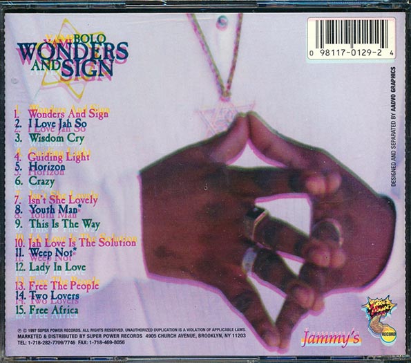 Yami Bolo - Wonders & Sign (CD)