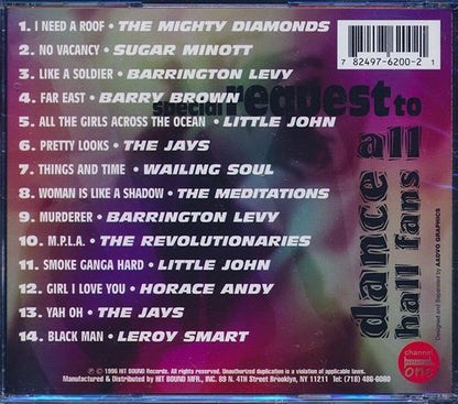 Meditations, Wailing Souls, Horace Andy, Etc. - Special Request To All Dance Hall Fans (CD)