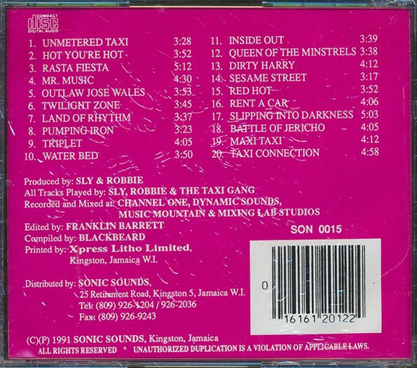 Sly & Robbie - Many Moods Of Sly & Robbie And The Taxi Gang (CD)