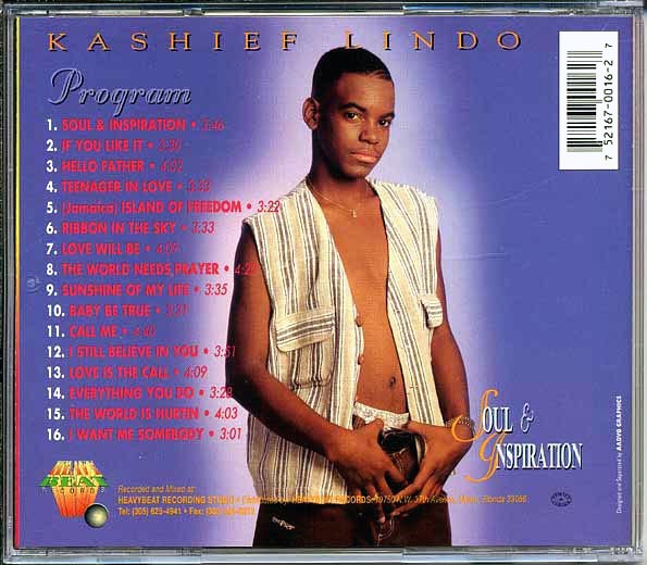 Kashief Lindo - Soul & Inspiration (CD)