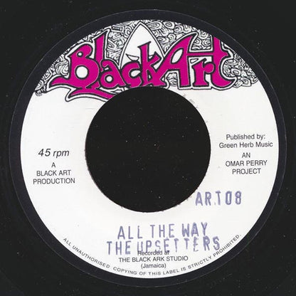 Jr. Byles - Long Way  /  The Upsetters - All The Way (7")
