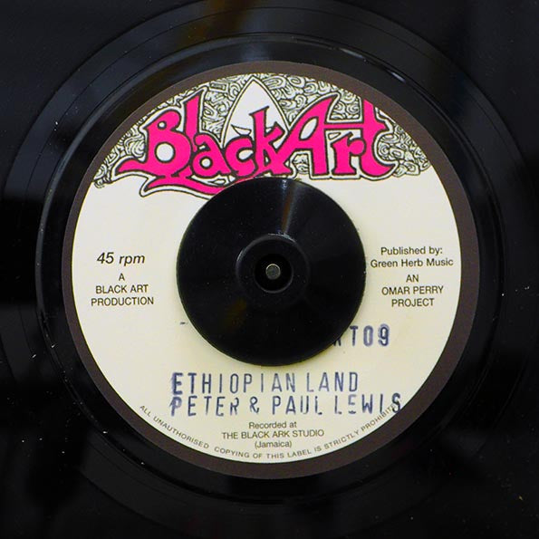Peter, Paul Lewis - Ethiopian Land  /  The Upsetters - Dub Land (7")