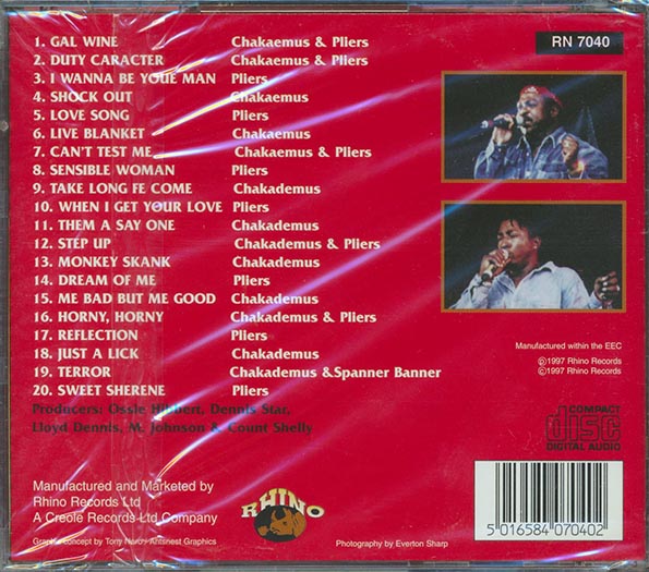 Chaka Demus & Pliers - Chaka Demus & Pliers (CD)