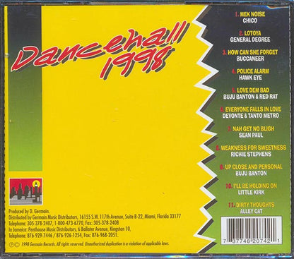Buju Banton, Richie Stephens, Etc. - Penthouse Dancehall 1998 (CD)