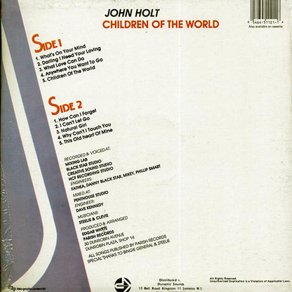 John Holt - Children Of The World (LP)