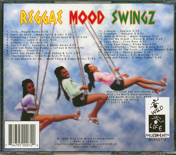 Sugar Minott, Everton Blender, Yami Bolo, Etc. - Reggae Mood Swingz (CD)