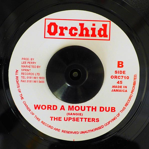 The Gatherers - Words Of My Mouth  /  The Upsetters - Word A Mouth Dub (7")