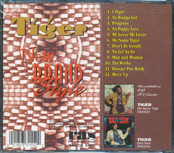 Tiger - New Brand Style (CD)
