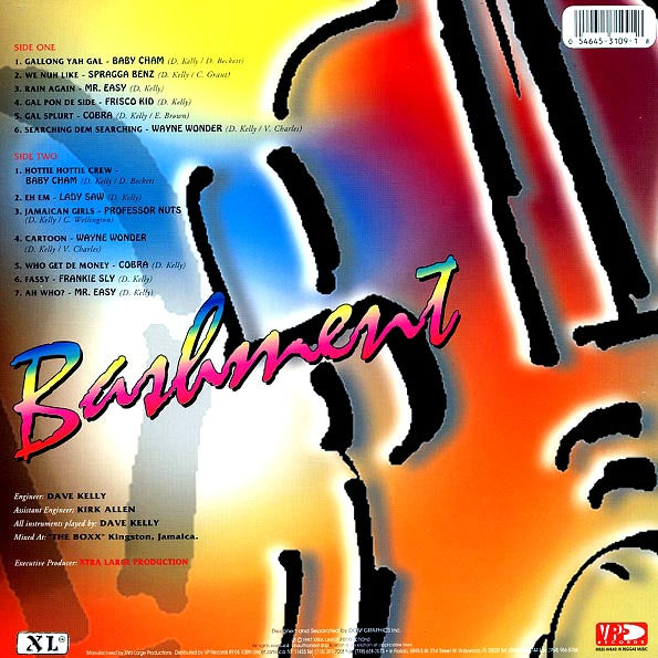 Cobra, Wayne Wonder, Baby Cham, Lady Saw, Etc. - Showtime Jam (Bashment) (rhythm: "Showtime") (LP) - PureSound Records